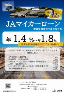 ＪＡマイカーローン（基金協会）